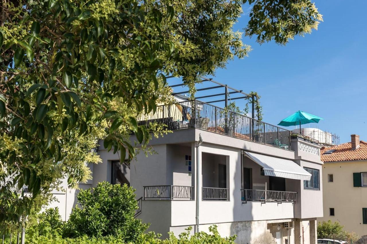 Boutique Triple House With Garden & Roof Terrace Villa Split Exterior photo